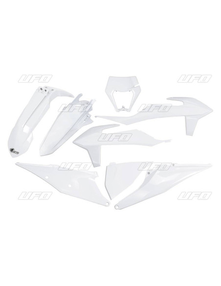 Kit plastiques - Blanc 2020 - UFO KTM EXC EXCF 2020