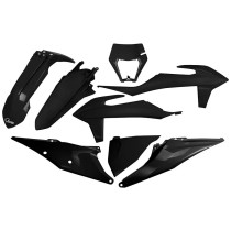 Kit plastiques - Noir - UFO KTM EXC EXCF 2020