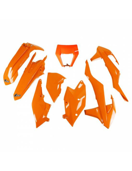 Kit plastiques - Orange - UFO KTM EXC EXCF 2017-2019