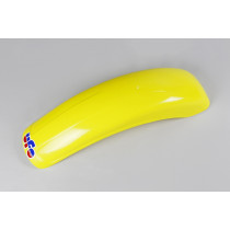 Garde boue arrière - Jaune Clair - UFO Universel Cross 80/125/250 1975-1983 moyen modèle Largeur 160 mm