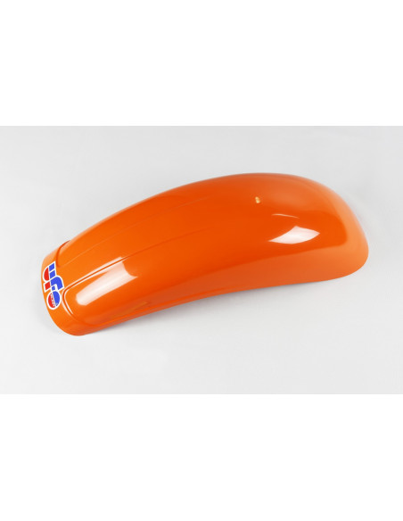 Garde boue arrière - Orange - UFO Universel Cross 250/500 1975-1983 grand modèle Largeur 195 mm
