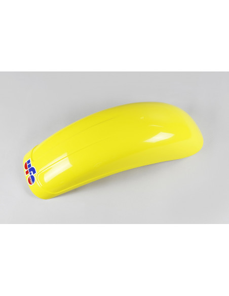 Garde boue arrière - Jaune Clair - UFO Universel Cross 250/500 1975-1983 grand modèle Largeur 195 mm