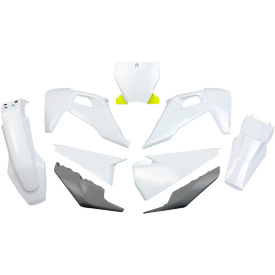 Kit plastiques - Blanc 2020 - UFO Husqvarna TC FC 2019-2022