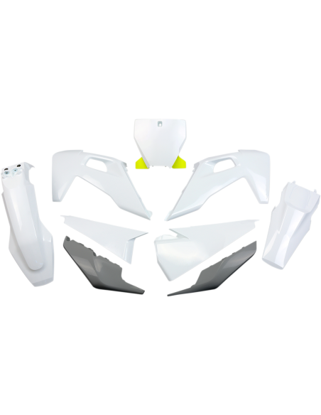 Kit plastiques - Blanc 2020 - UFO Husqvarna TC FC 2019-2022