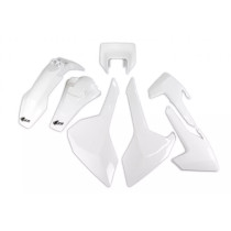 Kit plastiques - Blanc - UFO Husqvarna TE FE 2017-2019