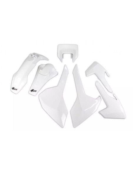 Kit plastiques - Blanc - UFO Husqvarna TE FE 2017-2019