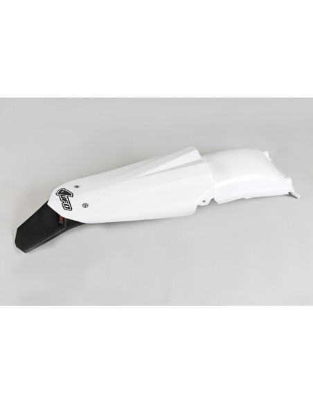 Garde boue arrière enduro - Blanc - UFO CR/WR 2005-11 TC/TE 2005-07 sauf 125 CR/WR 2009-11