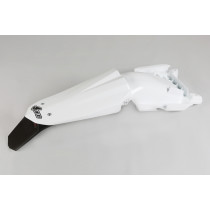Garde boue arrière enduro - Blanc - UFO 125 CR/WR 2009-2013