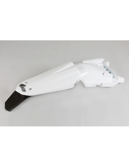 Garde boue arrière enduro - Blanc - UFO 125 CR/WR 2009-2013