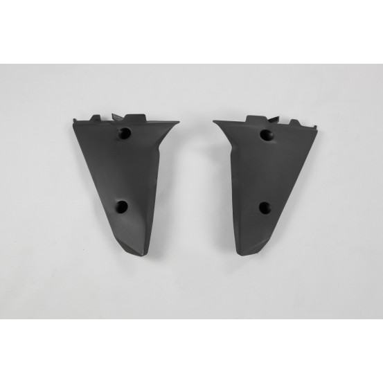 Ouies de radiateur inférieures - Noir - UFO HUSQVARNA 250 450 TC TE 2005-2007 / 510 610 TE 2005-2007