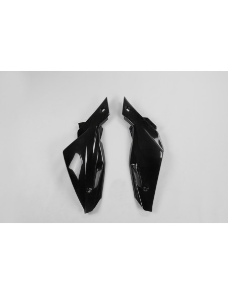 Plaques latérales - Noir - UFO HUSQVARNA 250 TC TE 2008-2013 / 450 TC TE 2008-2010 / 510 610 TE 2008-2010