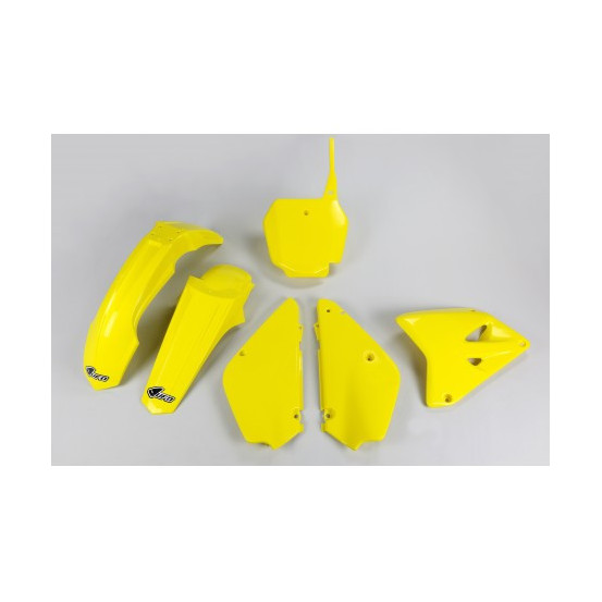 Kit plastiques - Jaune - UFO Suzuki 85 RM 2000-2018 Restylé
