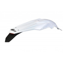 Garde boue arrière enduro LED - Blanc - UFO Suzuki 250 RMZ 2019 450 RMZ 2018-2019