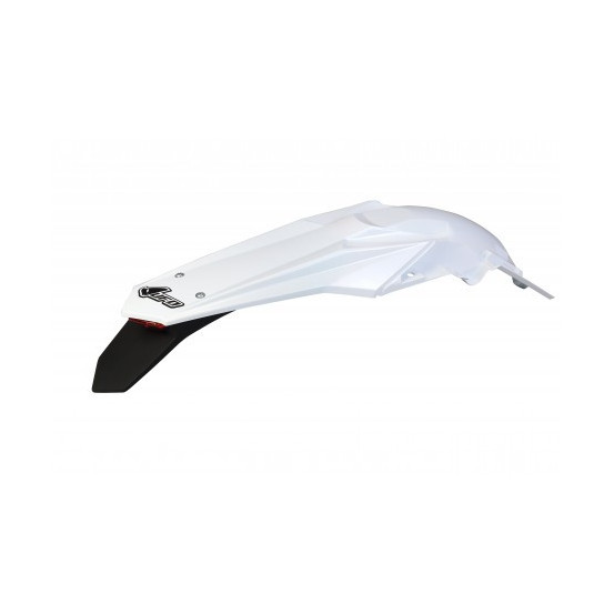 Garde boue arrière enduro LED - Blanc - UFO Suzuki 250 RMZ 2019 450 RMZ 2018-2019