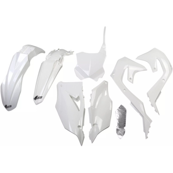 Kit plastiques - Blanc - UFO Kawasaki 450 KXF 2019