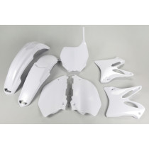 Kit Plastiques - Blanc - UFO Yamaha 125 250 YZ 2006-2014