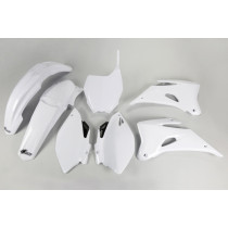 Kit Plastiques - Blanc - UFO Yamaha 250 450 YZF 2006-2009