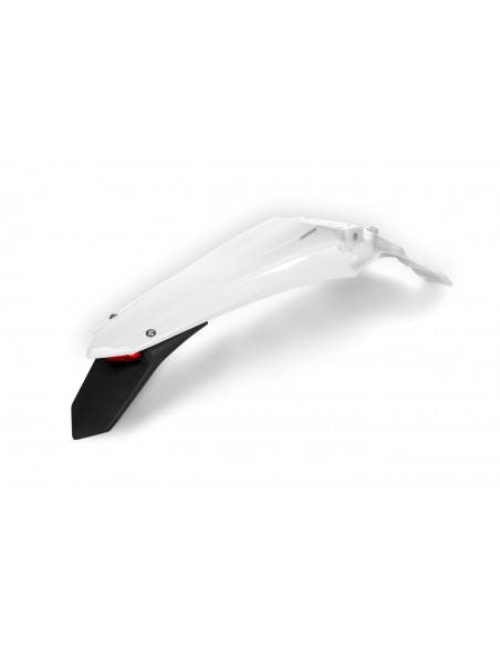 Garde boue arrière enduro LED - Blanc - UFO Kawasaki 450 KXF 2019