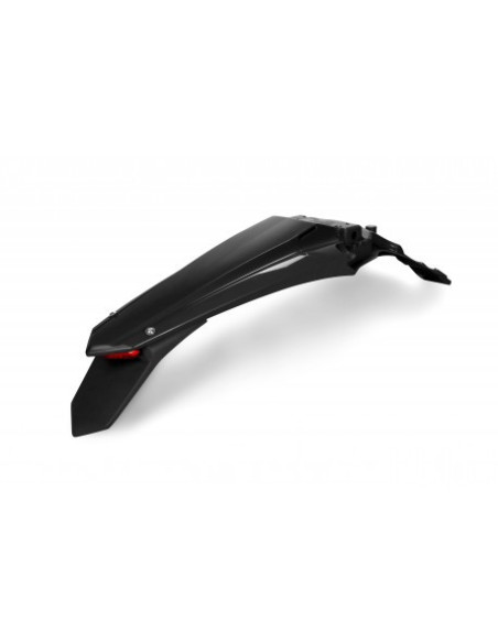 Garde boue arrière enduro LED - Noir - UFO Kawasaki 450 KXF 2019