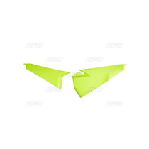 Plaques latérales hautes - Jaune Fluo - UFO Husqvarna TC FC 2019-2022