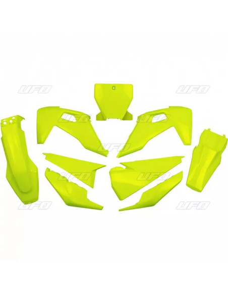 Kit plastiques - Jaune Fluo - UFO Husqvarna TC FC 2019-2022