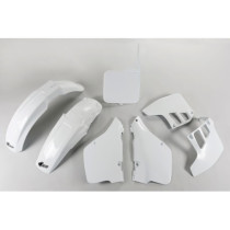 Kit plastiques - Blanc - UFO Suzuki 125 RM 1989-1991