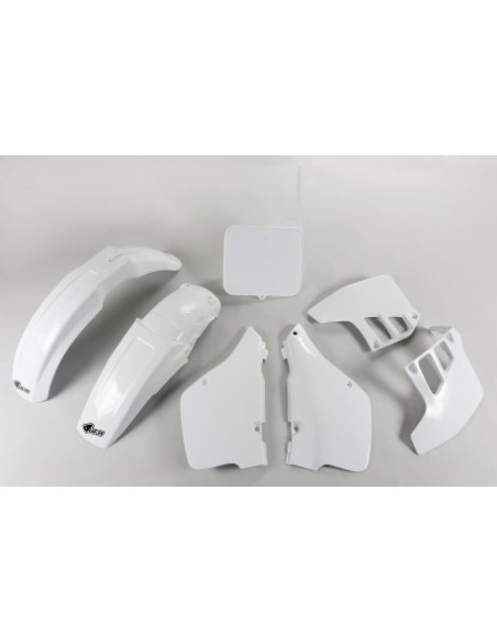 Kit plastiques - Blanc - UFO Suzuki 125 RM 1989-1991