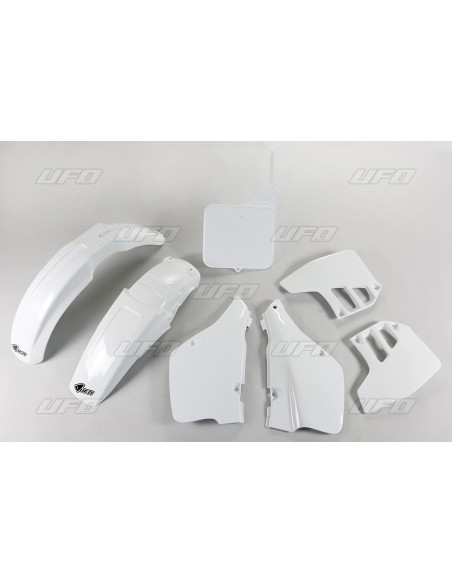 Kit plastiques - Blanc - UFO Suzuki 250 RM 1989-1991