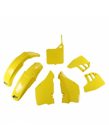 Kit plastiques - Jaune - UFO Suzuki 125 RM 1992