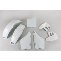 Kit plastiques - Blanc - UFO Suzuki 125 RM 1992