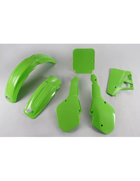 Kit plastiques - Vert - UFO Kawasaki 125 KX 1987