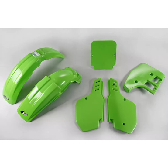 Kit plastiques - Vert - UFO Kawasaki 125 KX 1988