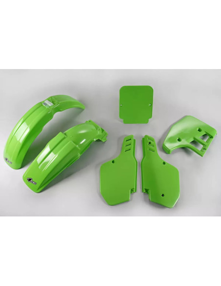 Kit plastiques - Vert - UFO Kawasaki 125 KX 1988