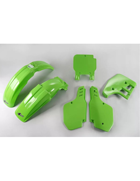 Kit plastiques - Vert - UFO Kawasaki 125 KX 1989