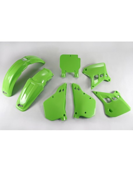 Kit plastiques - Vert - UFO Kawasaki 125 KX 1990-1991