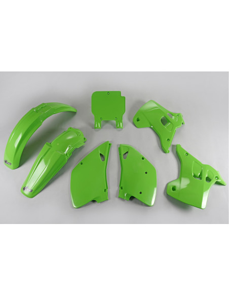 Kit plastiques - Vert - UFO Kawasaki 125 250 KX 1993
