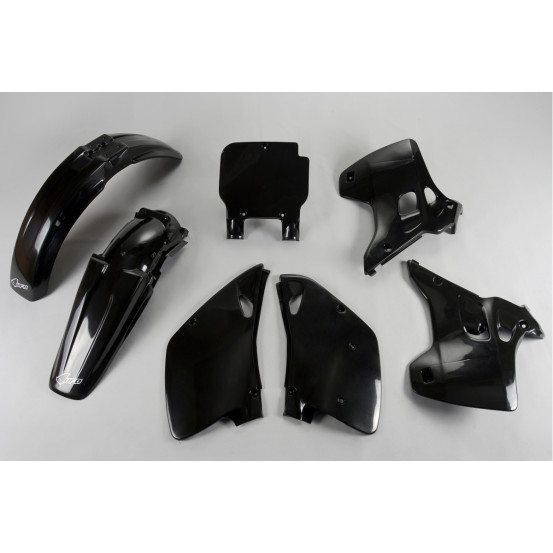 Kit plastiques - Noir - UFO Kawasaki 125 250 KX 1993