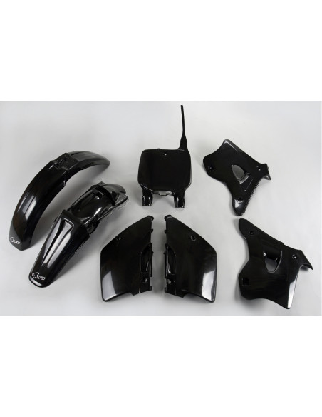 Kit plastiques - Noir - UFO Kawasaki 125 250 KX 1996-1998