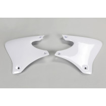 Ouies de radiateur - Blanc - UFO Yamaha 250 YZF/WRF 2001-2002