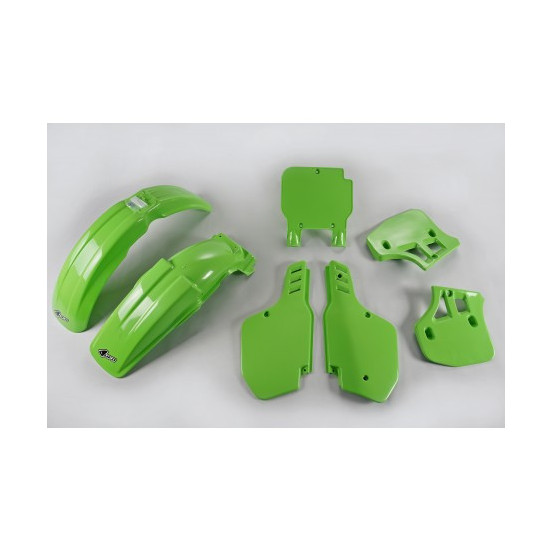 Kit plastiques - Vert - UFO Kawasaki 250 KX 1989 / 500 KX 1989-1993