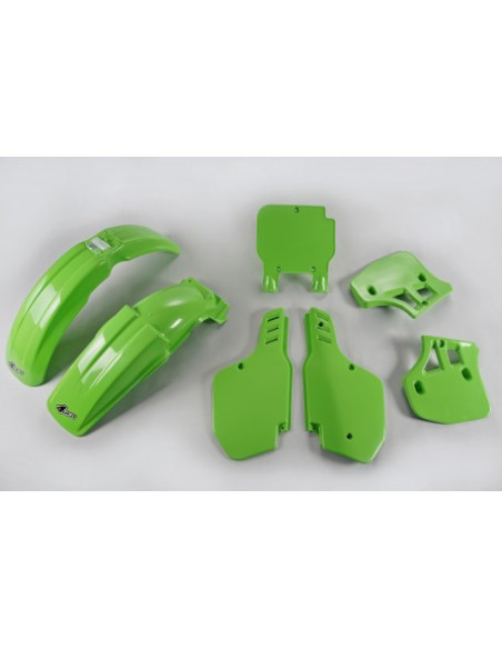 Kit plastiques - Vert - UFO Kawasaki 250 KX 1989 / 500 KX 1989-1993