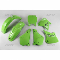 Kit plastiques - Vert - UFO Kawasaki 250 KX 1990-1991