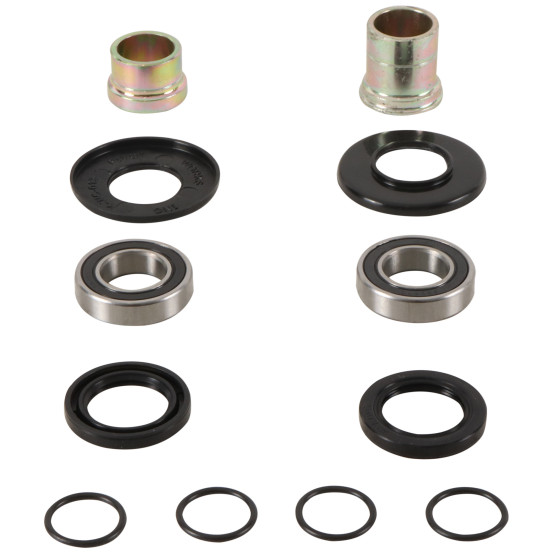 Roulements et entretoises de roue avant PIVOT WORKS Kawasaki 125 KX 2004 - 2005, 250 KX 2004 - 2005, 250 KXF 2004 - 2005