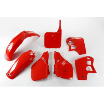 Kit plastiques - Rouge - UFO Honda 500 CR 1989-1990