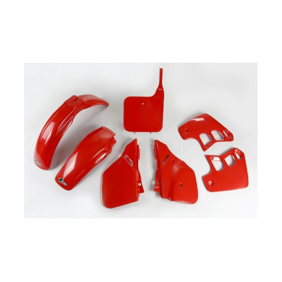 Kit plastiques - Rouge - UFO Honda 250 CR 1988-1989