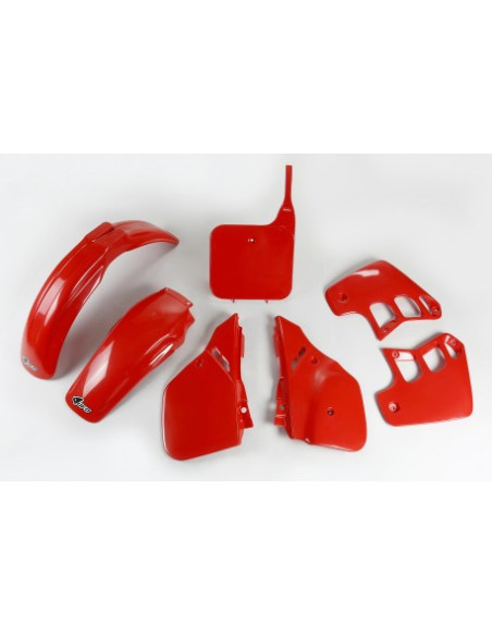 Kit plastiques - Rouge - UFO Honda 250 CR 1988-1989