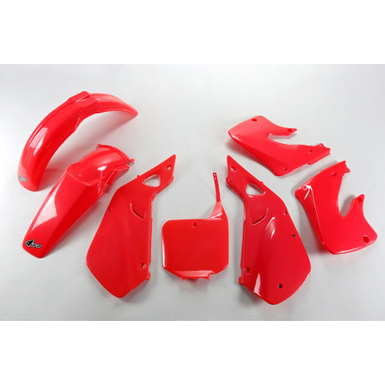 Kit plastiques - Rouge - UFO Honda 125 CR 1998-1999 / 250 CR 1997-1999