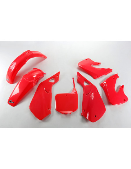 Kit plastiques - Rouge - UFO Honda 125 CR 1998-1999 / 250 CR 1997-1999
