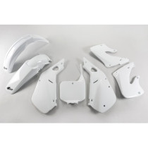 Kit plastiques - Blanc - UFO Honda 125 CR 1998-1999 / 250 CR 1997-1999