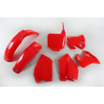 Kit plastiques - Rouge - UFO Honda 125 CR 1995-1997 / 250 CR 1995-1996